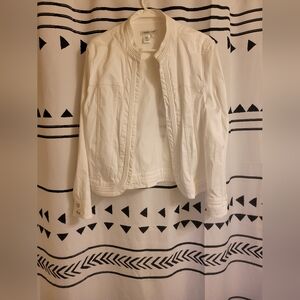 Coldwater Creek White Jacket